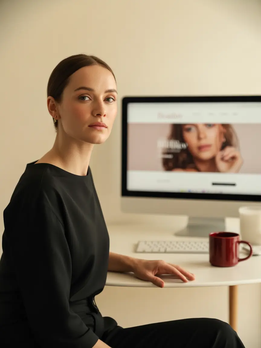 France Le Guern, fondatrice de Lumee, studio web Genève